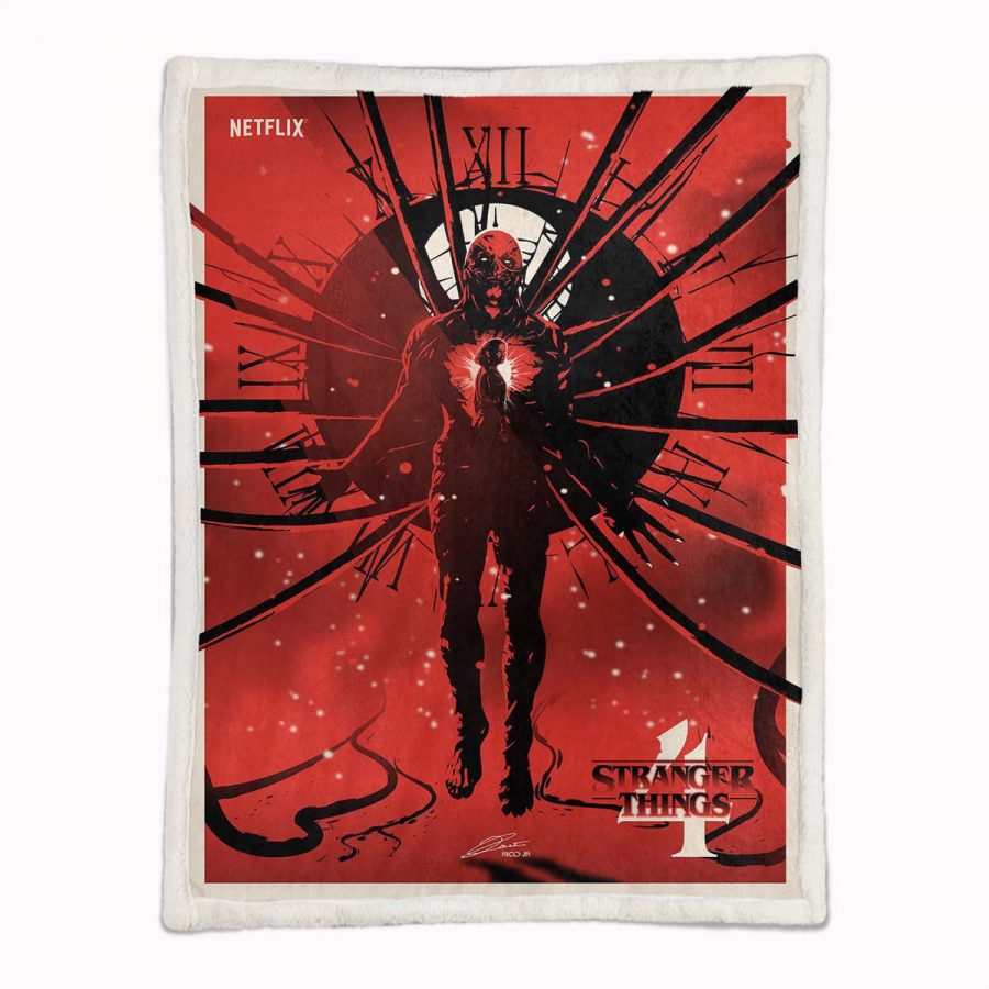 Stranger Things Alle Charaktere 10 Decke - Fleecedecke – Bild 2