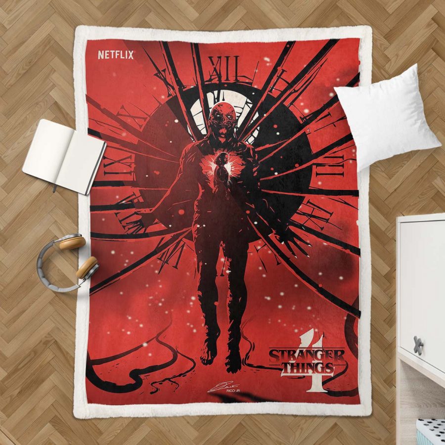 Stranger Things Alle Charaktere 10 Decke - Fleecedecke – Bild 3