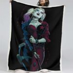 Suicide Squad Harley Quinn 04 Decke – Fleecedecke
