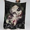 Joker – Lass uns ein Lächeln auf dieses Gesicht zaubern Decke - Fleecedecke