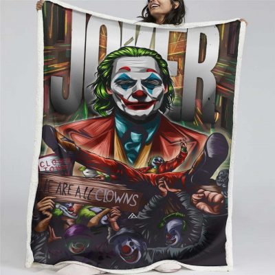 Joker Wir sind alle Kronen Decke - Fleecedecke