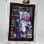 Joker und Harley Quinn 03 Decke – Fleecedecke