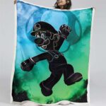 Super Mario Luci Nintendo-Spielfiguren 18 Decke – Fleecedecke