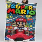 Super Mario Mario Race Decke – Fleecedecke