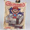 Super Mario Nintendo Spielfiguren 08 Decke - Fleecedecke