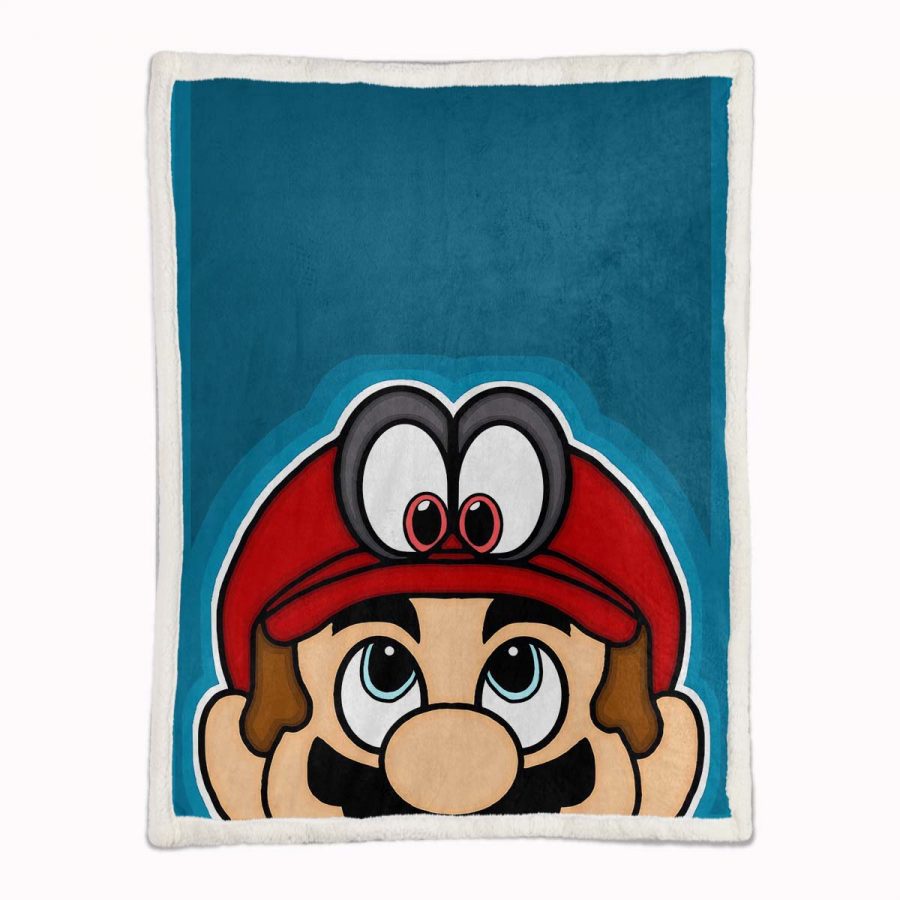 Super Mario Odyssey Decke - Fleecedecke – Bild 2
