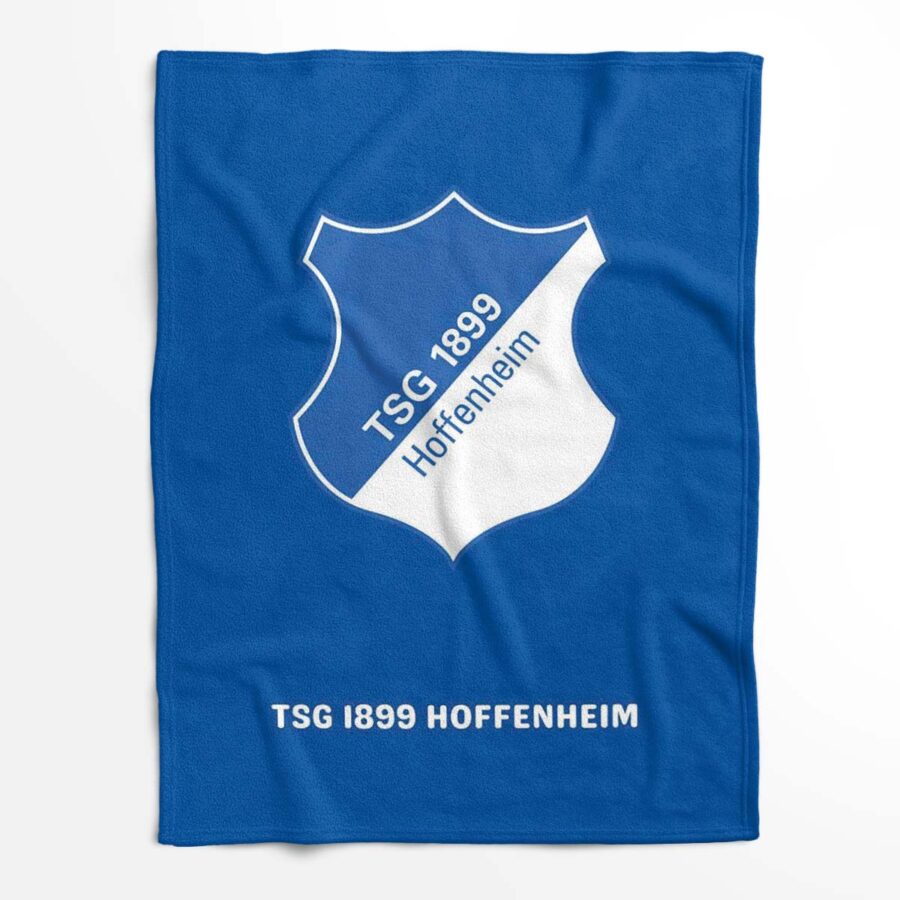 TSG 1899 Hoffenheim Fußball-Club TSG13 Fleecedecke - Decke – Bild 2
