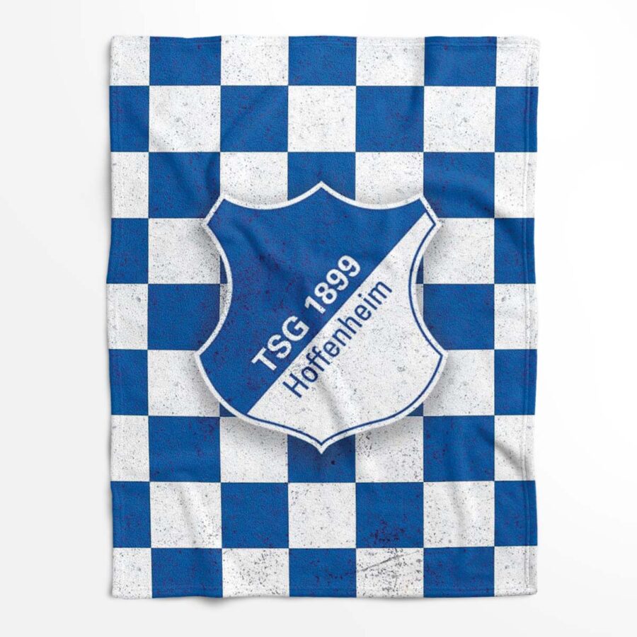 TSG 1899 Hoffenheim Fußball-Club TSG14 Fleecedecke - Decke – Bild 2