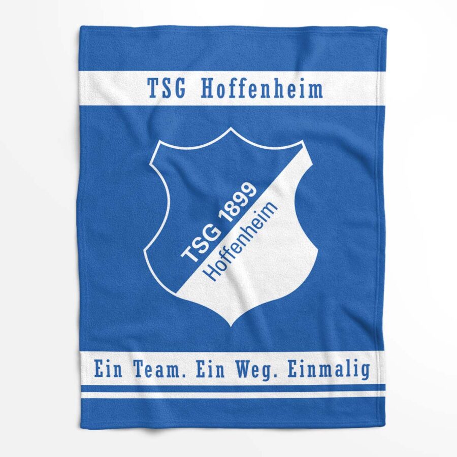 TSG 1899 Hoffenheim TSG 11 Fleecedecke - Decke – Bild 2
