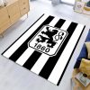 TSV 1860 München schwarz-weißer Hintergrund 01 Teppich