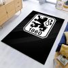 TSV 1860 München schwarzer Hintergrund 02 Teppich
