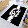 TSV 1860 München schwarzer Hintergrund 05 Teppich