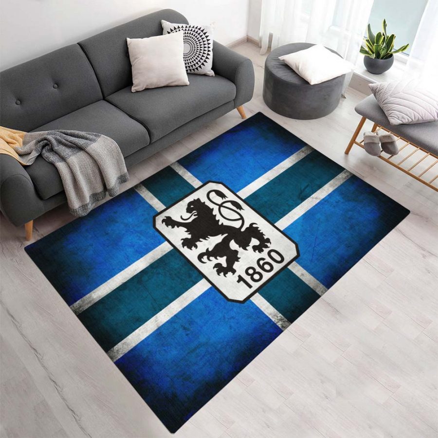 TSV 1860 München blau 01 Teppich – Bild 2