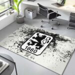 TSV 1860 München schmutziger Hintergrund Teppich