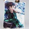Tanjiro Kamado Demon Slayer 02 Decke - Fleecedecke