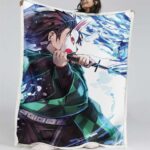 Tanjiro Kamado Demon Slayer 02 Decke – Fleecedecke