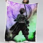 Tanjiro Kamado Demon Slayer 04 Decke – Fleecedecke