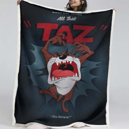 Taz Looney Tunes 01 Decke - Fleecedecke