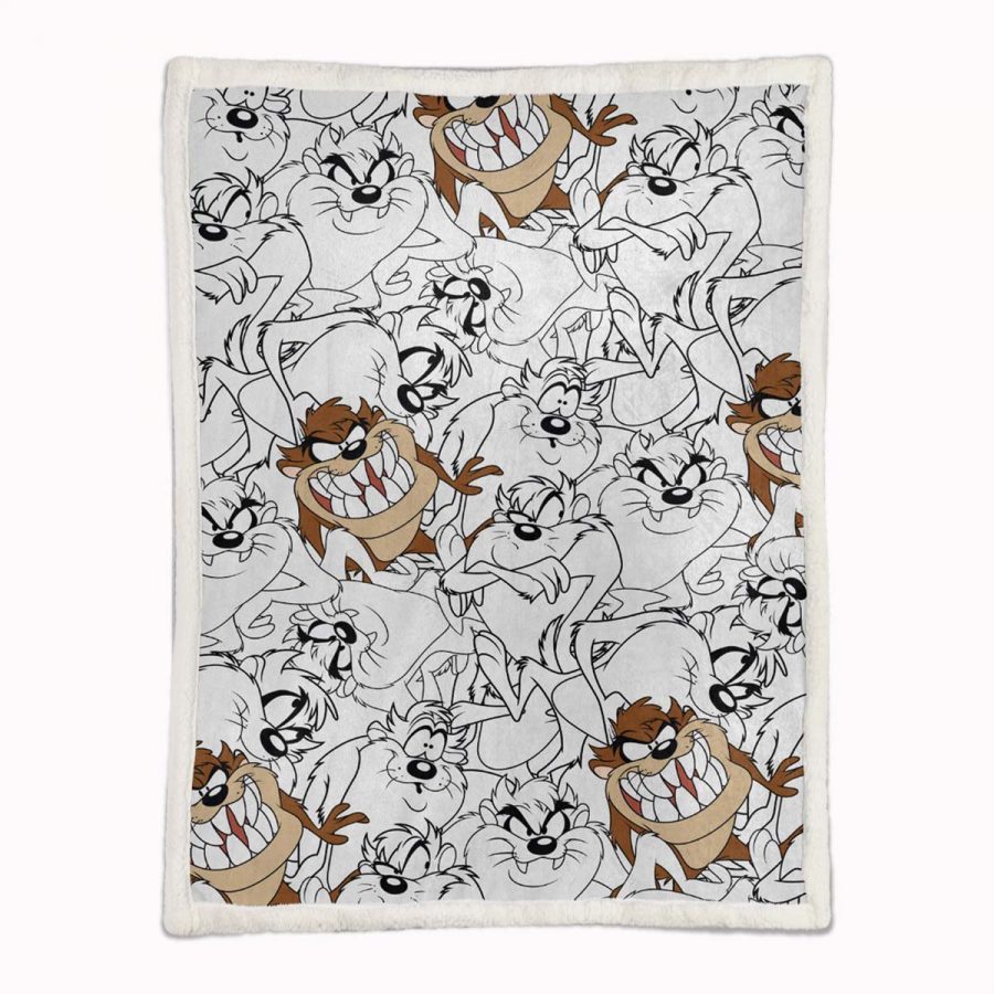Taz Tasmanien Looney Tunes 03 Decke - Fleecedecke – Bild 2