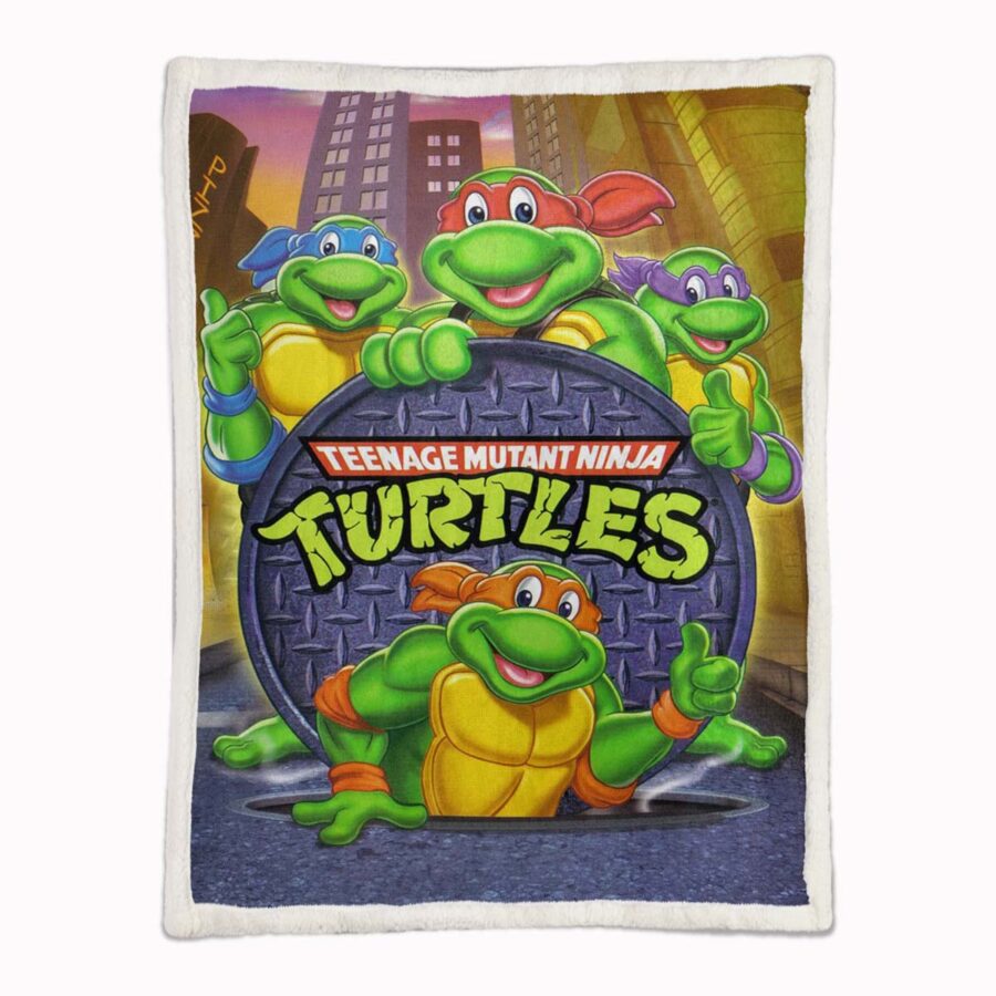 Teenage Mutant Ninja Turtles 01 Decke - Fleecedecke – Bild 2