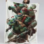 Teenage Mutant Ninja Turtles Alle Charaktere 04 Decke – Fleecedecke