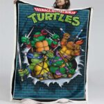Teenage Mutant Ninja Turtles Alle Charaktere 08 Decke – Fleecedecke
