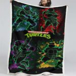 Teenage Mutant Ninja Turtles Alle Charaktere 09 Decke – Fleecedecke