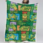 Teenage Mutant Ninja Turtles Alle Charaktere 11 Decke – Fleecedecke