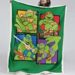 Teenage Mutant Ninja Turtles Alle Charaktere 13 Decke – Fleecedecke
