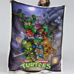 Teenage Mutant Ninja Turtles Alle Charaktere 14 Decke – Fleecedecke
