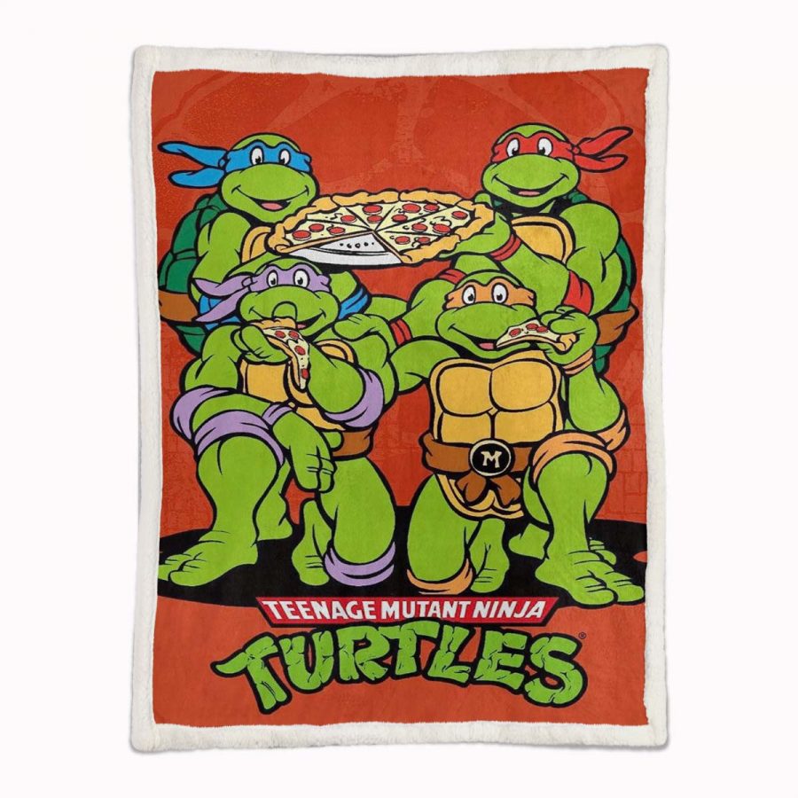 Teenage Mutant Ninja Turtles Alle Charaktere 15 Decke - Fleecedecke – Bild 2