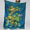 Teenage Mutant Ninja Turtles Alle Charaktere 16 Decke - Fleecedecke