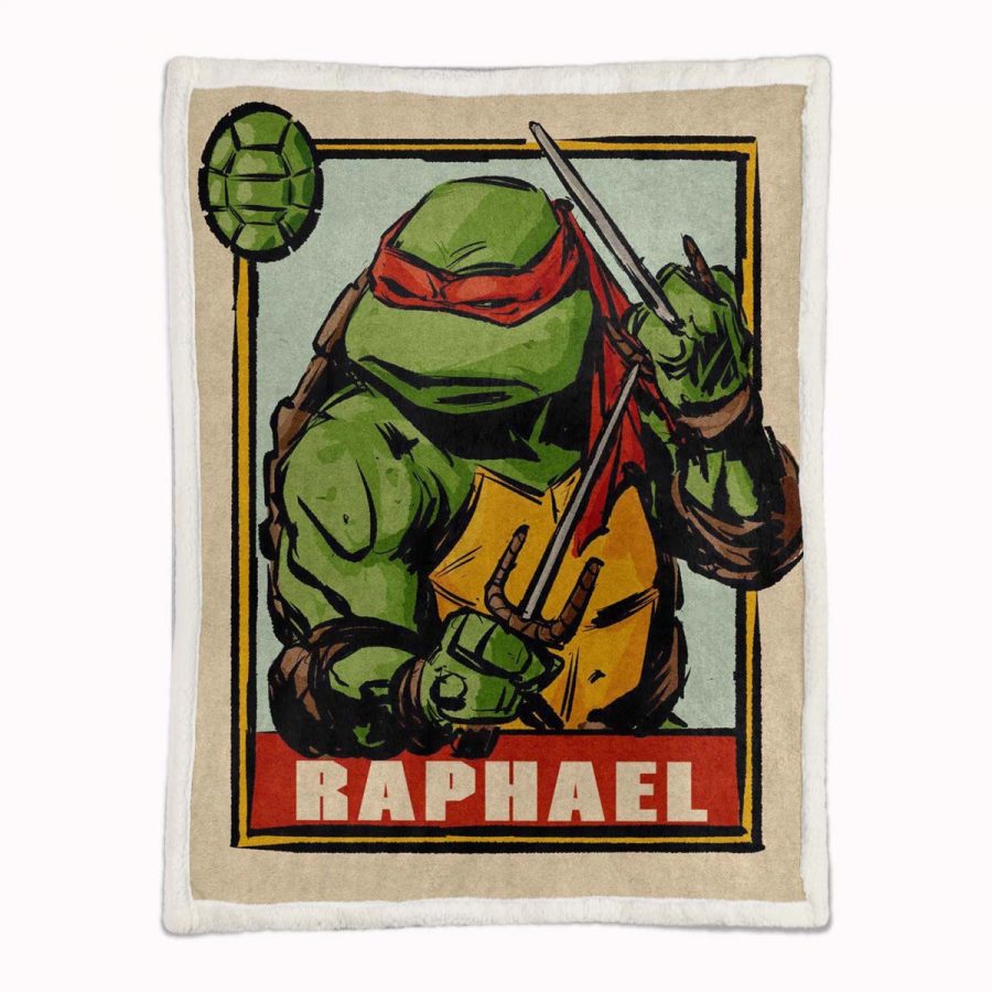 Teenage Mutant Ninja Turtles Raphael Decke - Fleecedecke – Bild 2