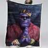 Thanos Marvel-Charakter Decke - Fleecedecke