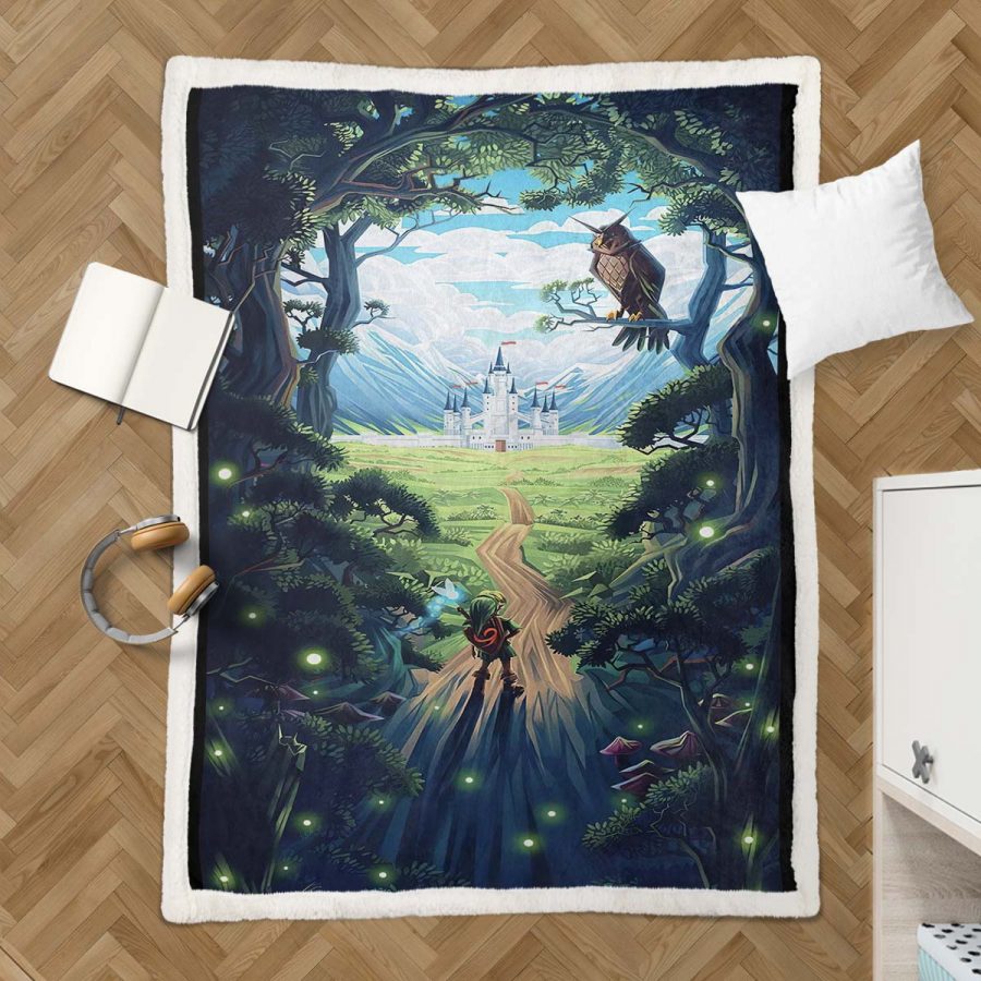 The Legend Of Zelda 03 Decke - Fleecedecke – Bild 3