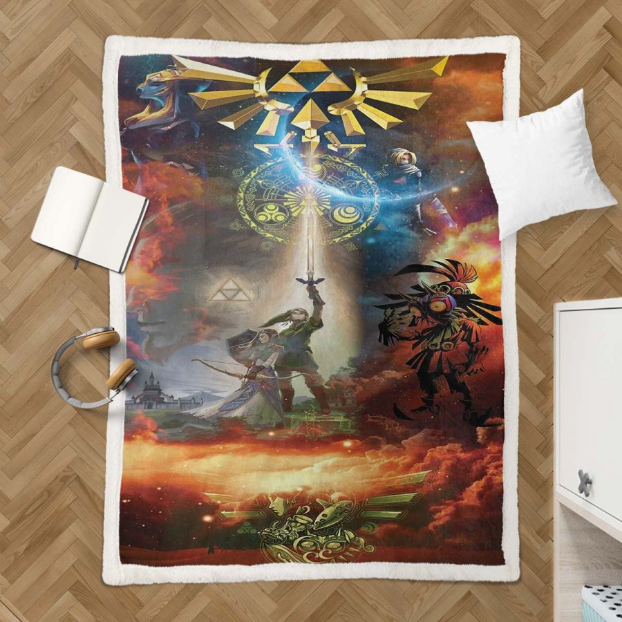 The Legend Of Zelda 05 Decke - Fleecedecke – Bild 3