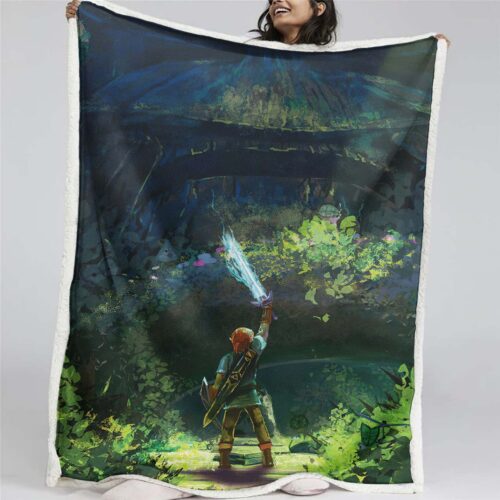 The Legend Of Zelda 07 Decke - Fleecedecke
