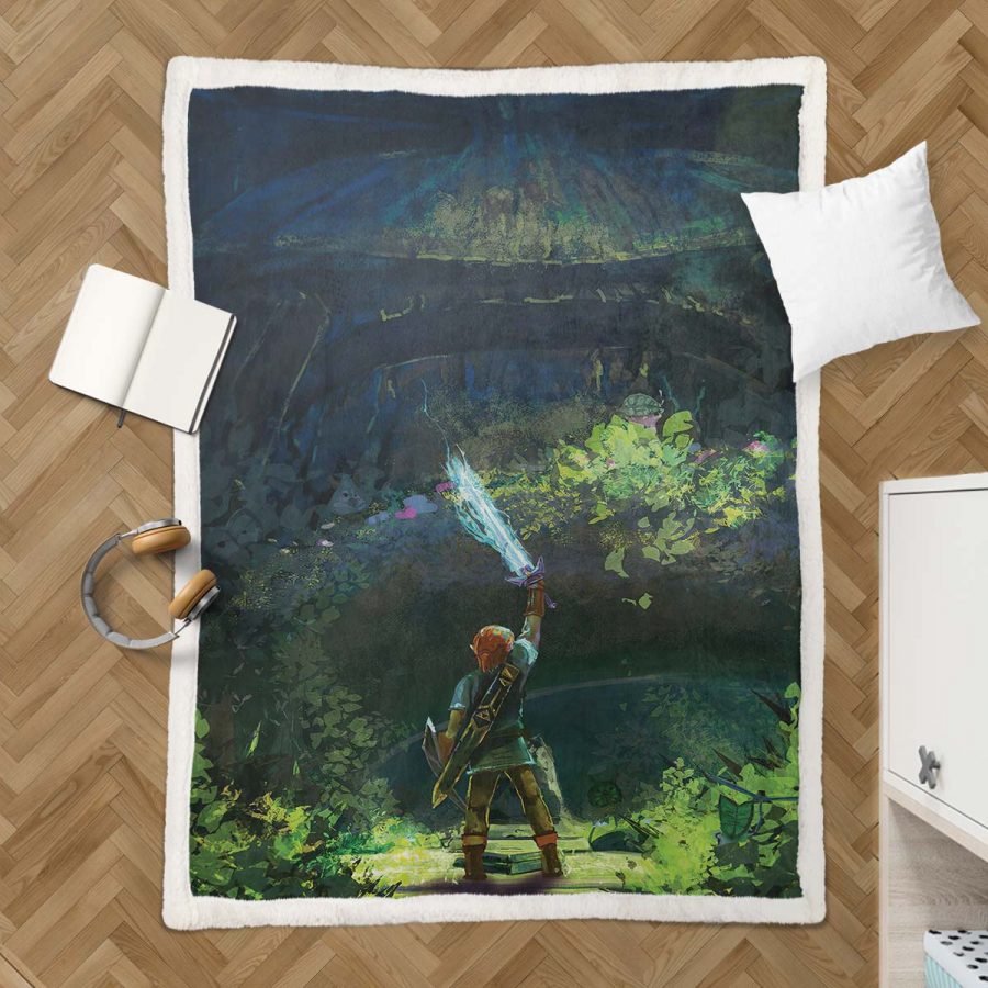 The Legend Of Zelda 07 Decke - Fleecedecke – Bild 3