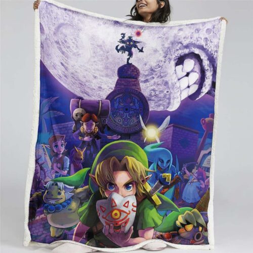 The Legend Of Zelda 08 Decke - Fleecedecke