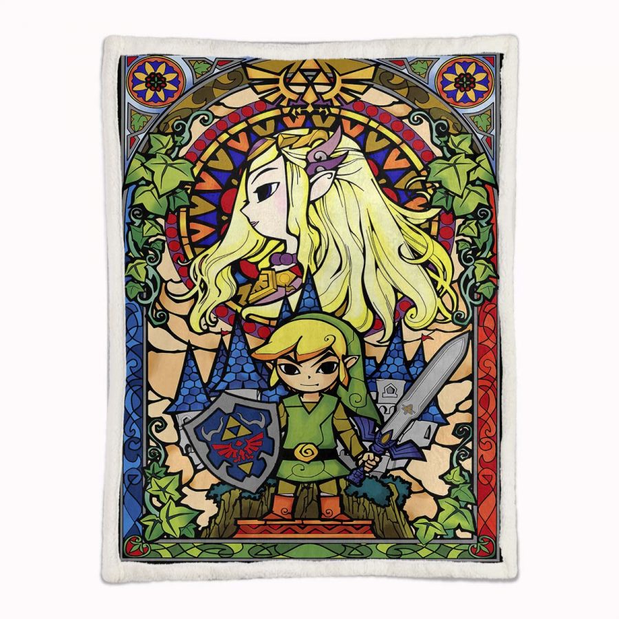 The Legend Of Zelda 09 Decke - Fleecedecke – Bild 2