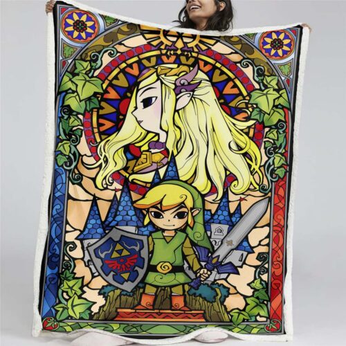 The Legend Of Zelda 09 Decke - Fleecedecke