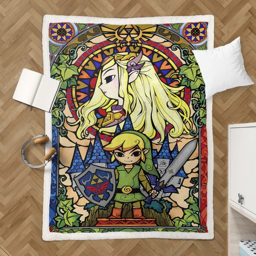 The Legend Of Zelda 09 Decke - Fleecedecke – Bild 3