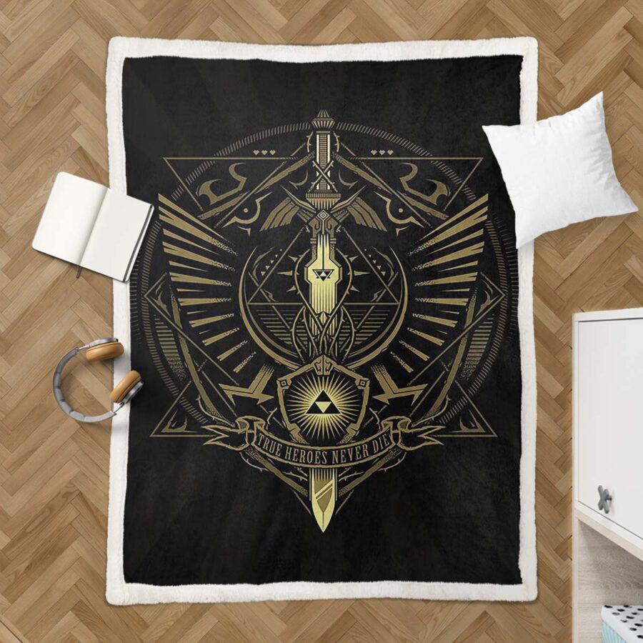 The Legend of Zelda 14 Decke - Fleecedecke – Bild 3