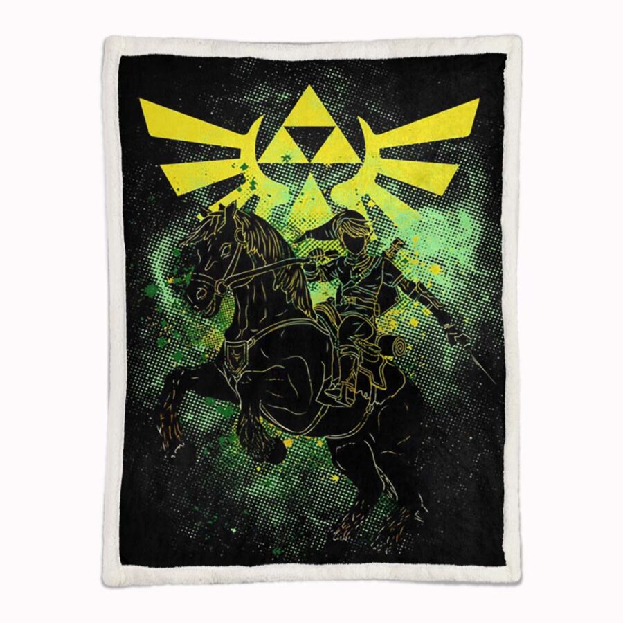The Legend of Zelda Link 01 Decke - Fleecedecke – Bild 2