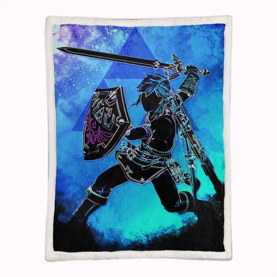 The Legend of Zelda Link 03 Decke - Fleecedecke – Bild 2