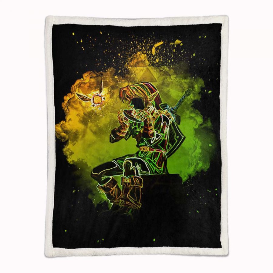 The Legend of Zelda Link 05 Decke - Fleecedecke – Bild 2