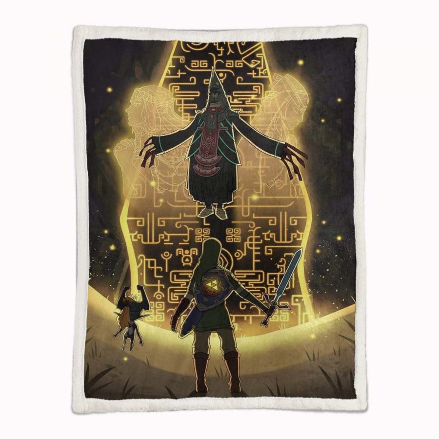 The Legend of Zelda Link 07 Decke - Fleecedecke – Bild 2