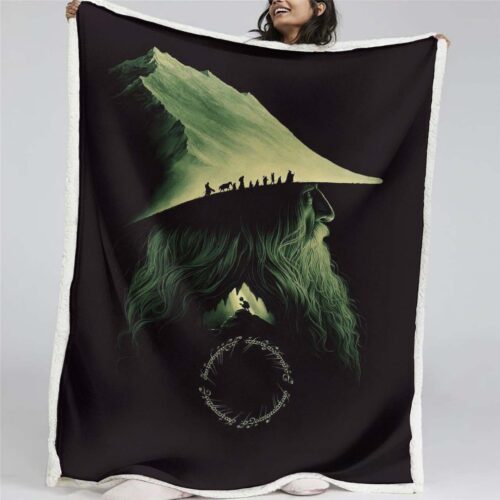Der Herr der Ringe 01 Decke - Fleecedecke