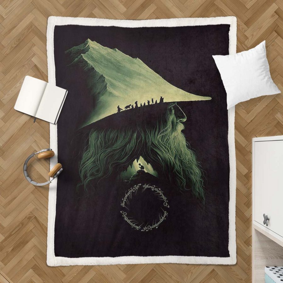 Der Herr der Ringe 01 Decke - Fleecedecke – Bild 3