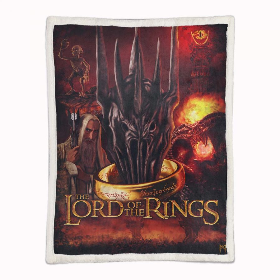 Der Herr der Ringe 02 Decke - Fleecedecke – Bild 2